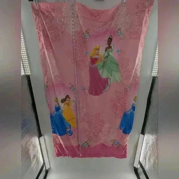 Set of 2 girls room Disney Princess window curtains drapes panels With Sub Panel - Picture 13 of 16